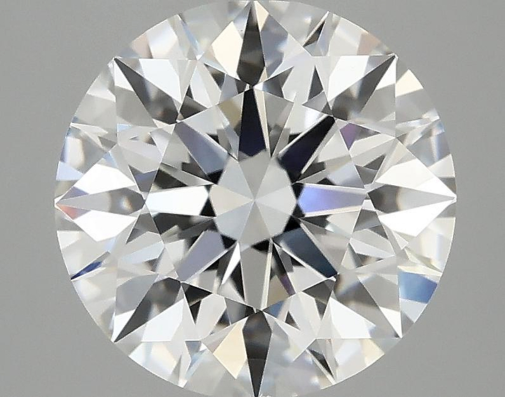 3.1 Carat Round Shaped Excellent Cut VVS2 IGI Certified Lab Grown Diamond