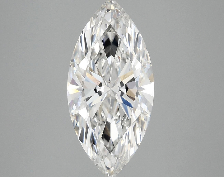 3.1 Carat Marquise Shaped Excellent Cut VVS2 IGI Certified Lab Grown Diamond