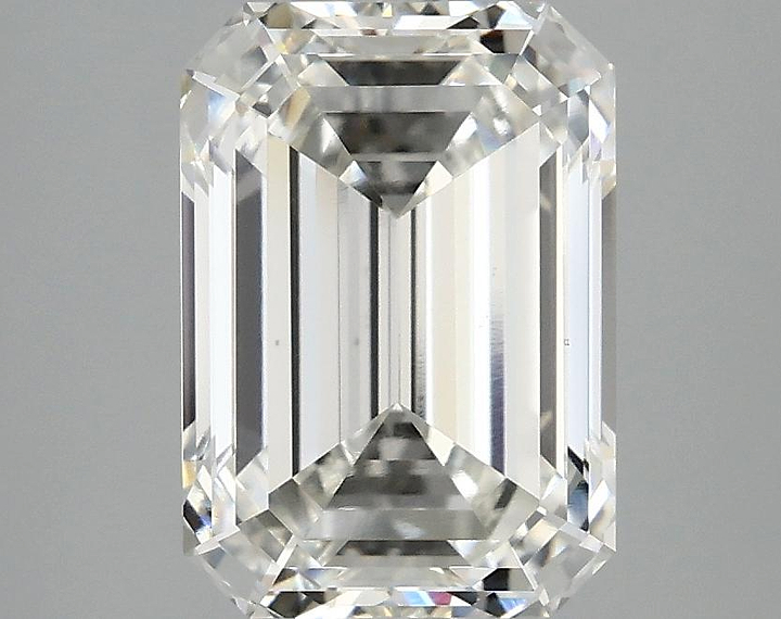 3.1 Carat Emerald Shaped Ideal Cut VS1 IGI Certified Lab Grown Diamond