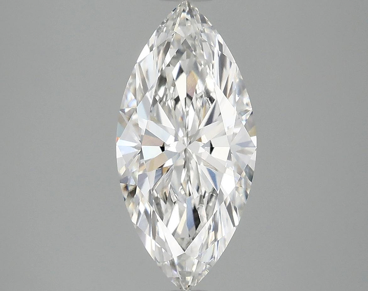 1.97 Carat Marquise Shaped Excellent Cut VVS1 IGI Certified Lab Grown Diamond