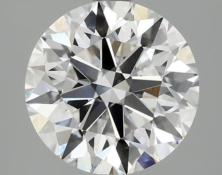 3.05 Carat Round Shaped Excellent Cut VVS2 IGI Certified Lab Grown Diamond