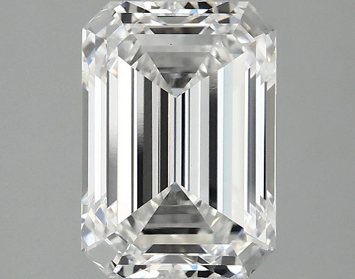 2.34 Carat Emerald Shaped Ideal Cut VS1 IGI Certified Lab Grown Diamond