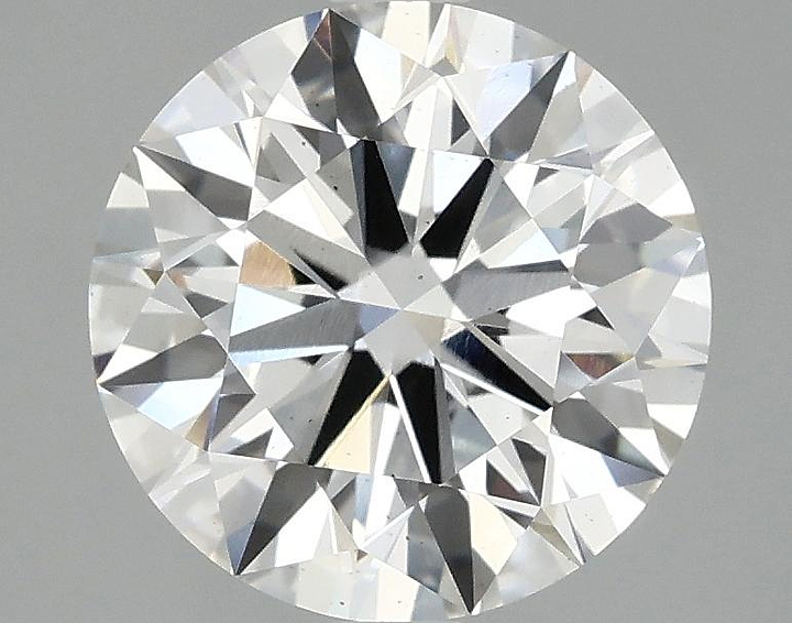 2.82 Carat Round Shaped Ideal Cut VS2 IGI Certified Lab Grown Diamond