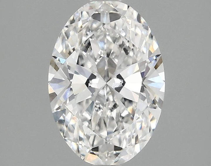 1.54 Carat Oval Shaped Ideal Cut VVS2 IGI Certified Lab Grown Diamond