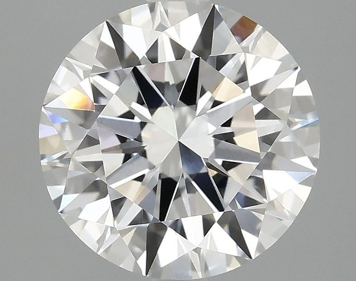 3.02 Carat Round Shaped Ideal Cut VVS2 IGI Certified Lab Grown Diamond