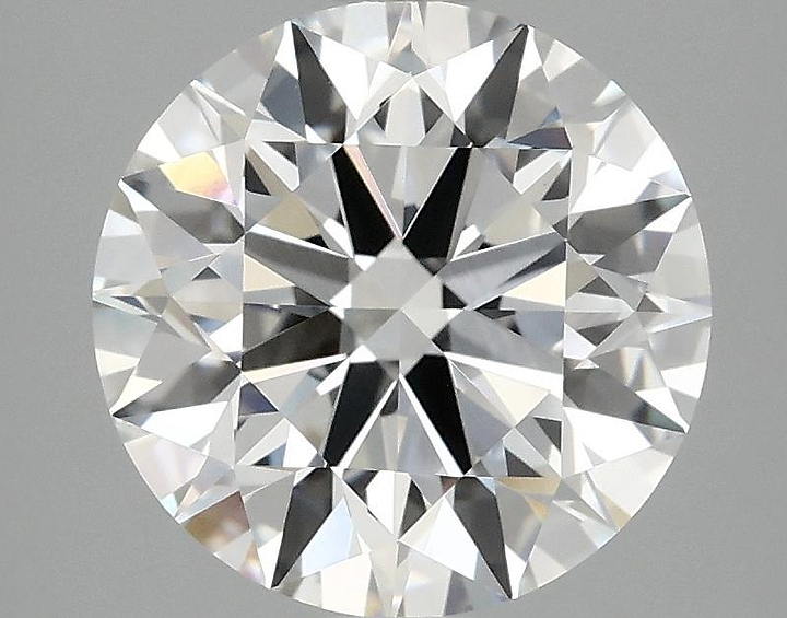 3.09 Carat Round Shaped Excellent Cut VVS2 IGI Certified Lab Grown Diamond