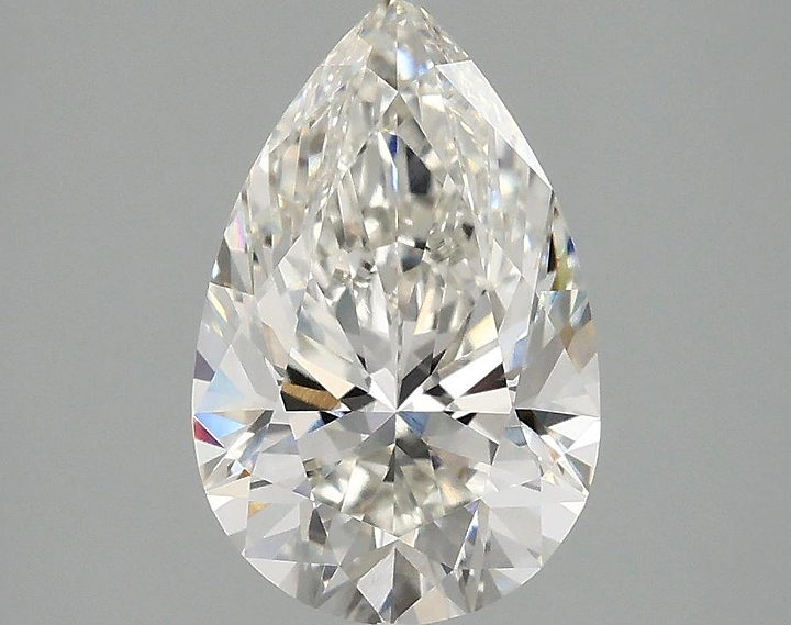 2.07 Carat Pear Shaped Ideal Cut VVS2 IGI Certified Lab Grown Diamond