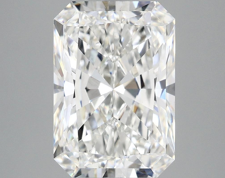 4.06 Carat Radiant Shaped Ideal Cut VVS2 IGI Certified Lab Grown Diamond
