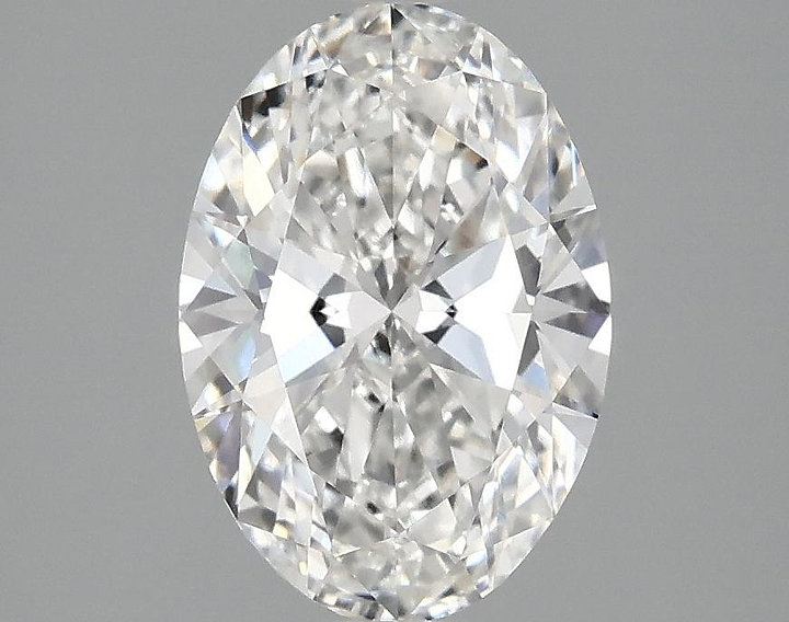 1.97 Carat Oval Shaped Ideal Cut VVS2 IGI Certified Lab Grown Diamond