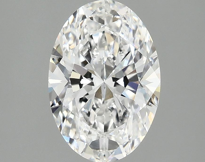 2.08 Carat Oval Shaped Ideal Cut VVS2 IGI Certified Lab Grown Diamond