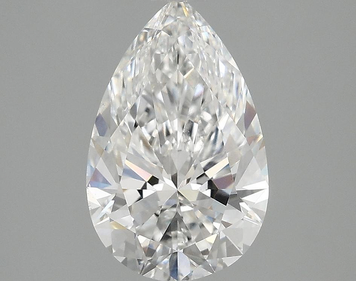 2.1 Carat Pear Shaped Ideal Cut VS1 IGI Certified Lab Grown Diamond
