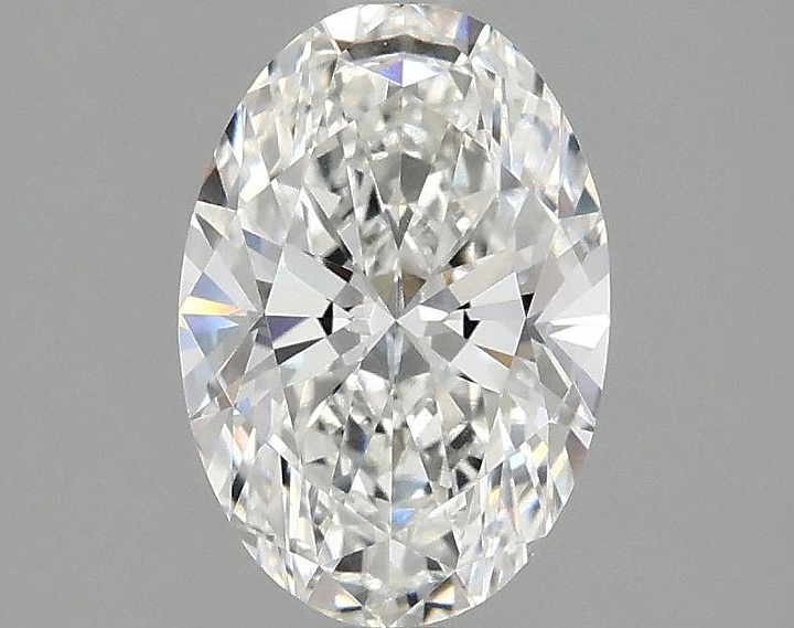 1.47 Carat Oval Shaped Ideal Cut VVS2 IGI Certified Lab Grown Diamond
