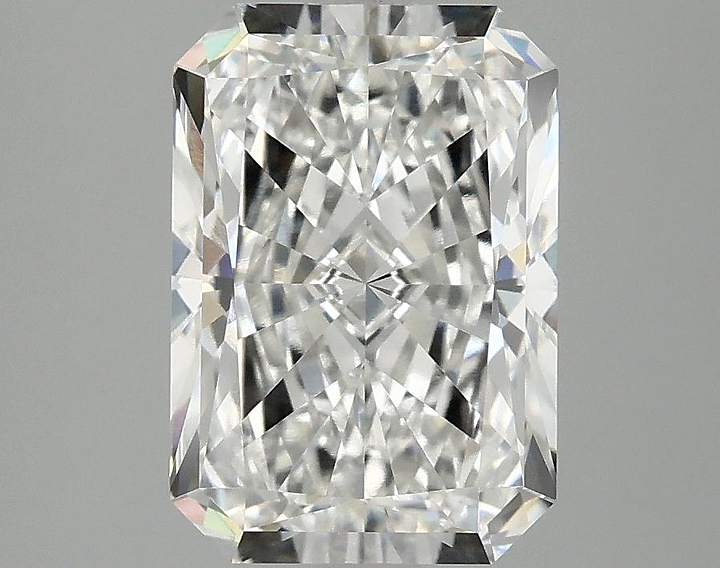 3.05 Carat Radiant Shaped Ideal Cut VVS2 IGI Certified Lab Grown Diamond