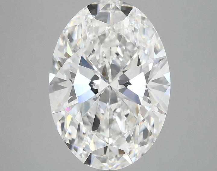 4.07 Carat Oval Shaped Ideal Cut VVS2 IGI Certified Lab Grown Diamond