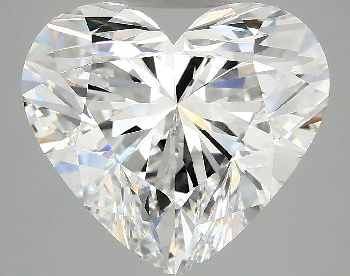 4.1 Carat Heart Shaped Ideal Cut VVS2 IGI Certified Lab Grown Diamond