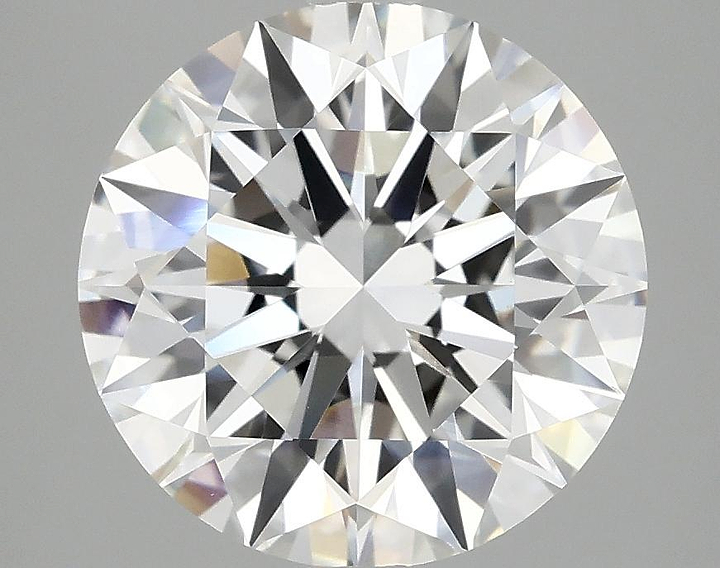 4.05 Carat Round Shaped Ideal Cut VVS2 IGI Certified Lab Grown Diamond