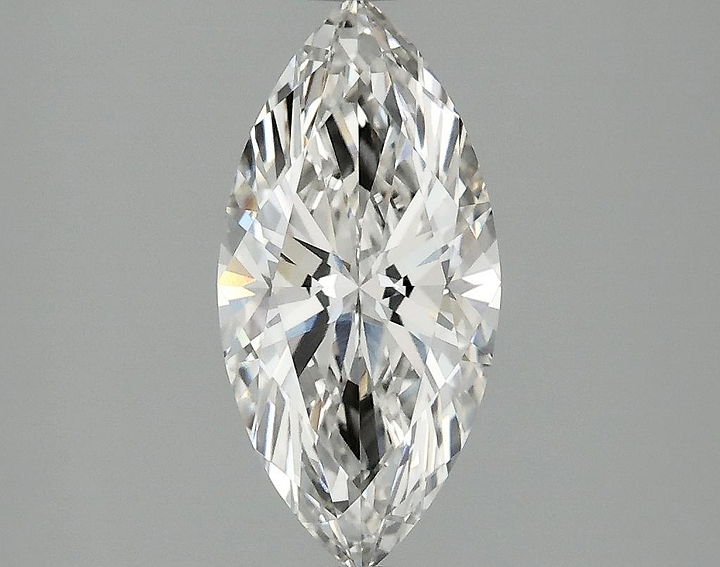 1.53 Carat Marquise Shaped Excellent Cut VVS2 IGI Certified Lab Grown Diamond