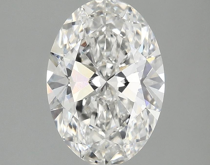 2.02 Carat Oval Shaped Ideal Cut VVS2 IGI Certified Lab Grown Diamond