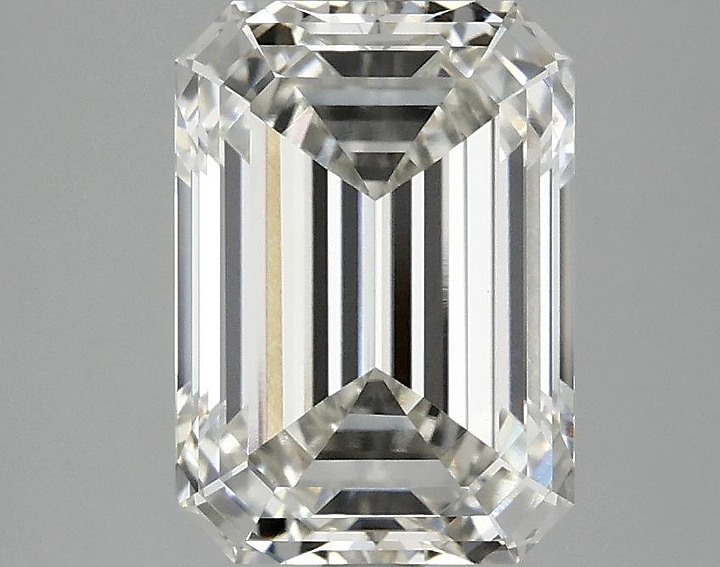 3.09 Carat Emerald Shaped Ideal Cut VS1 IGI Certified Lab Grown Diamond