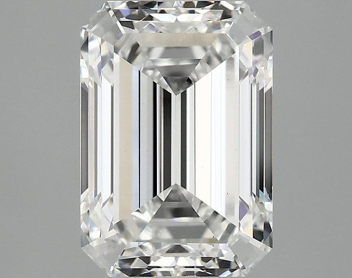 2.96 Carat Emerald Shaped Ideal Cut VS1 IGI Certified Lab Grown Diamond