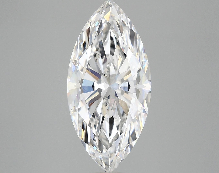 3.55 Carat Marquise Shaped Excellent Cut VS2 IGI Certified Lab Grown Diamond