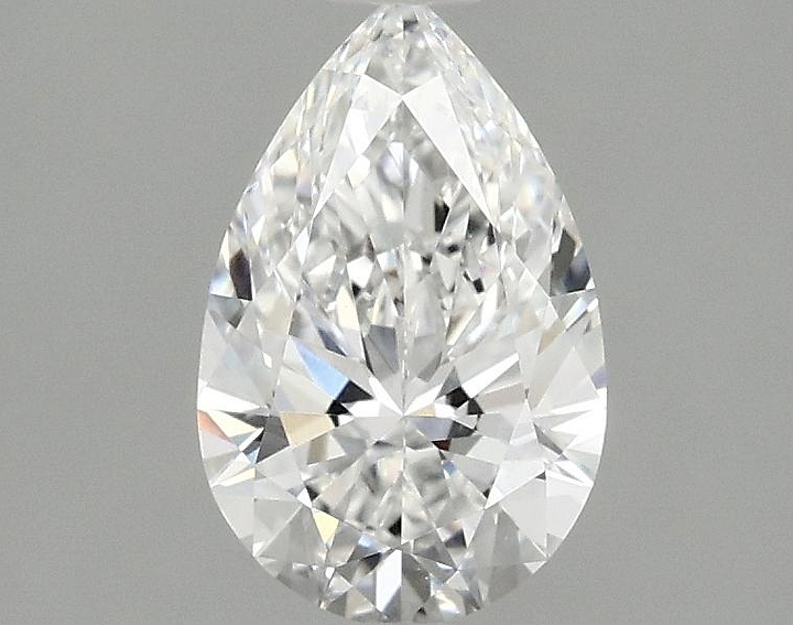 1.08 Carat Pear Shaped Ideal Cut VVS2 IGI Certified Lab Grown Diamond