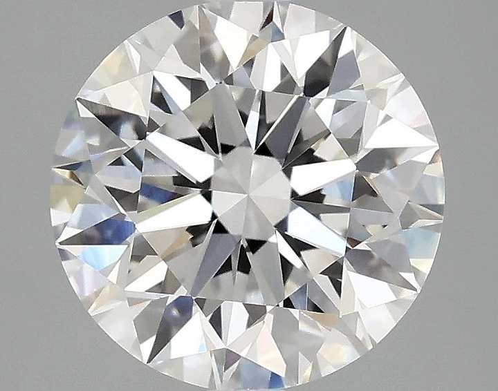2.98 Carat Round Shaped Excellent Cut VVS2 IGI Certified Lab Grown Diamond