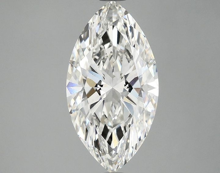 3.09 Carat Marquise Shaped Excellent Cut VS1 IGI Certified Lab Grown Diamond