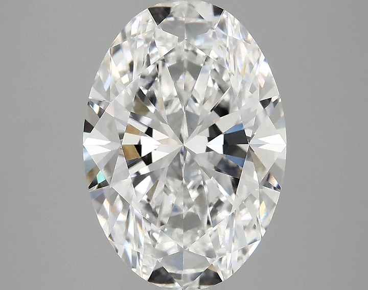 4.05 Carat Oval Shaped Ideal Cut VVS2 IGI Certified Lab Grown Diamond