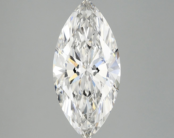 3.02 Carat Marquise Shaped Excellent Cut VS1 IGI Certified Lab Grown Diamond