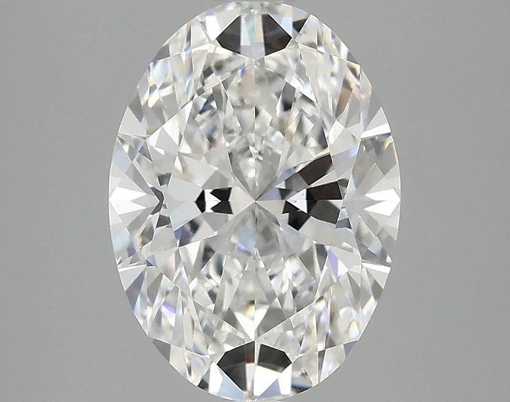 3.05 Carat Oval Shaped Ideal Cut VVS2 IGI Certified Lab Grown Diamond