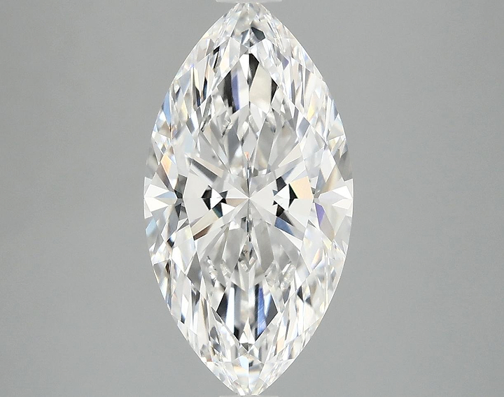 3.07 Carat Marquise Shaped Ideal Cut VS1 IGI Certified Lab Grown Diamond