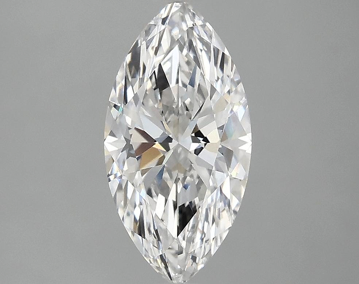 1.51 Carat Marquise Shaped Ideal Cut VVS2 IGI Certified Lab Grown Diamond