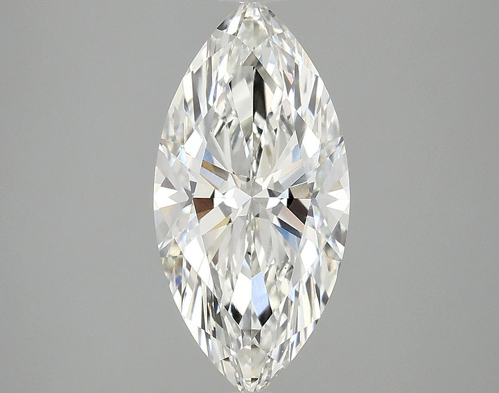 2.08 Carat Marquise Shaped Excellent Cut VS1 IGI Certified Lab Grown Diamond