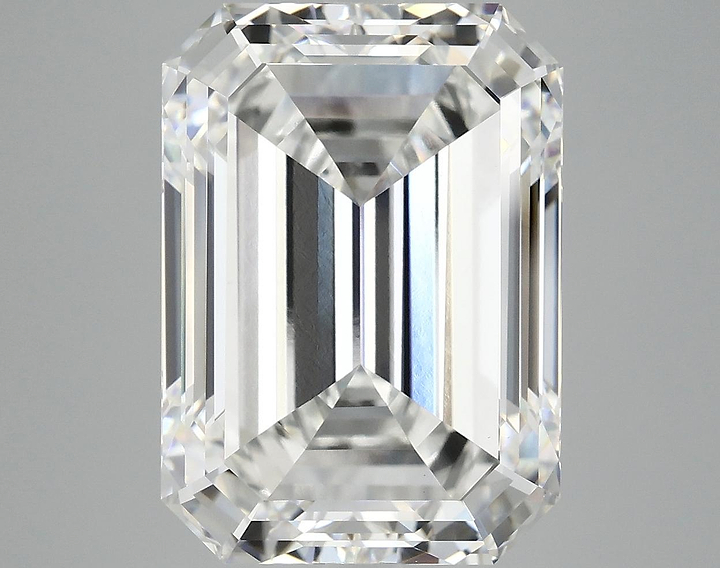 10.06 Carat Emerald Shaped Ideal Cut VVS2 IGI Certified Lab Grown Diamond
