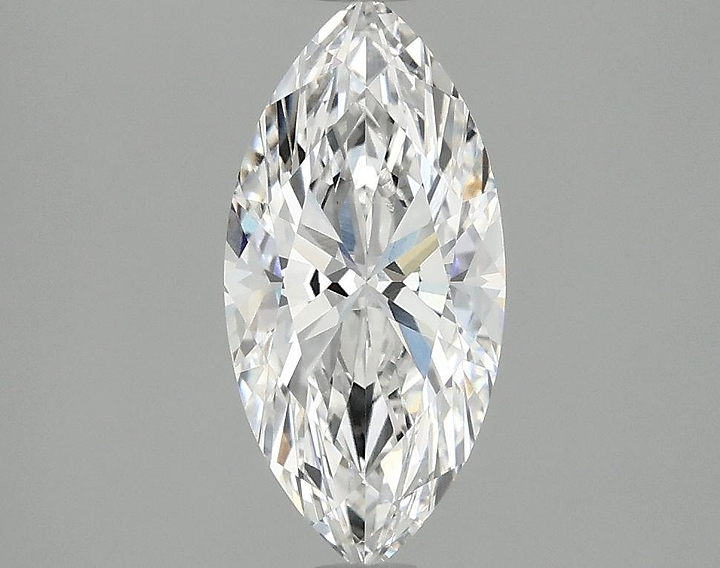 1.52 Carat Marquise Shaped Excellent Cut VVS2 IGI Certified Lab Grown Diamond