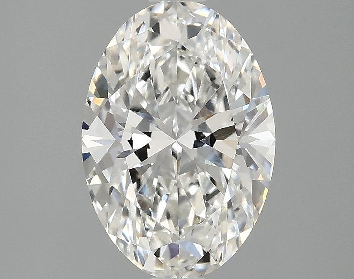 2.07 Carat Oval Shaped Ideal Cut VVS2 IGI Certified Lab Grown Diamond