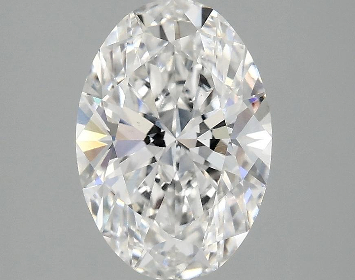 2.1 Carat Oval Shaped Ideal Cut VS2 IGI Certified Lab Grown Diamond