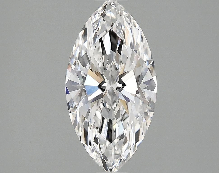 1.4 Carat Marquise Shaped Ideal Cut VVS2 IGI Certified Lab Grown Diamond
