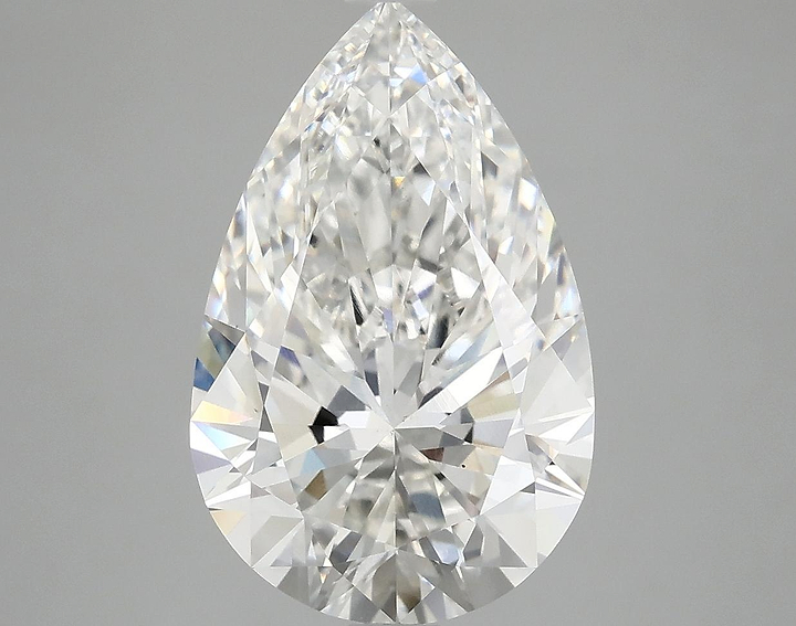 4.7 Carat Pear Shaped Ideal Cut VS1 IGI Certified Lab Grown Diamond