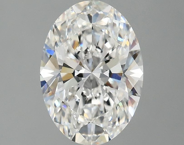 1.65 Carat Oval Shaped Ideal Cut VVS2 IGI Certified Lab Grown Diamond