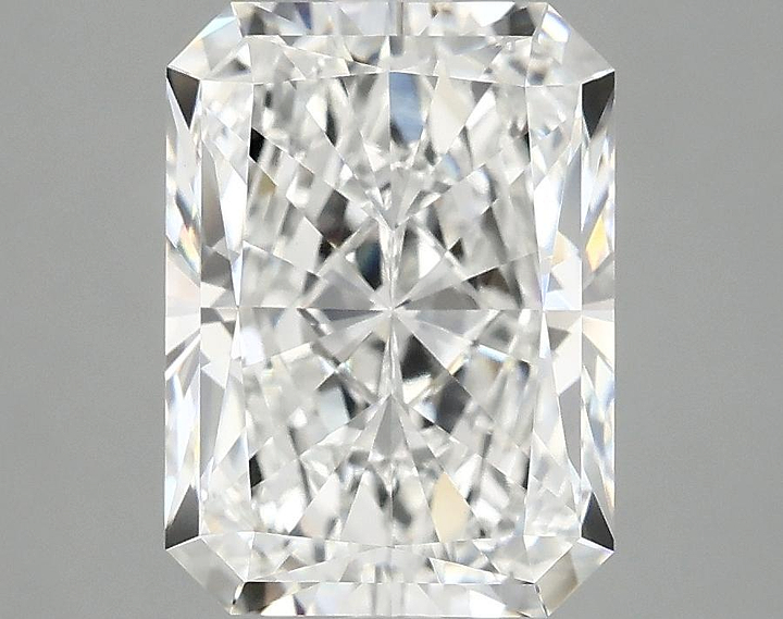 3.49 Carat Radiant Shaped Excellent Cut VVS2 IGI Certified Lab Grown Diamond
