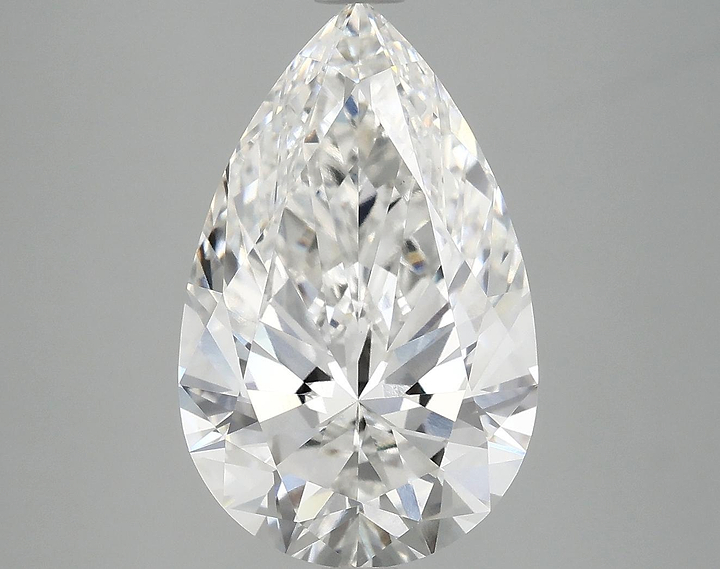4.87 Carat Pear Shaped Ideal Cut VS1 IGI Certified Lab Grown Diamond