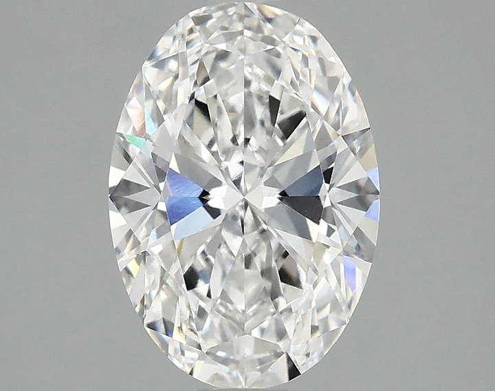 2.02 Carat Oval Shaped Ideal Cut VVS2 IGI Certified Lab Grown Diamond