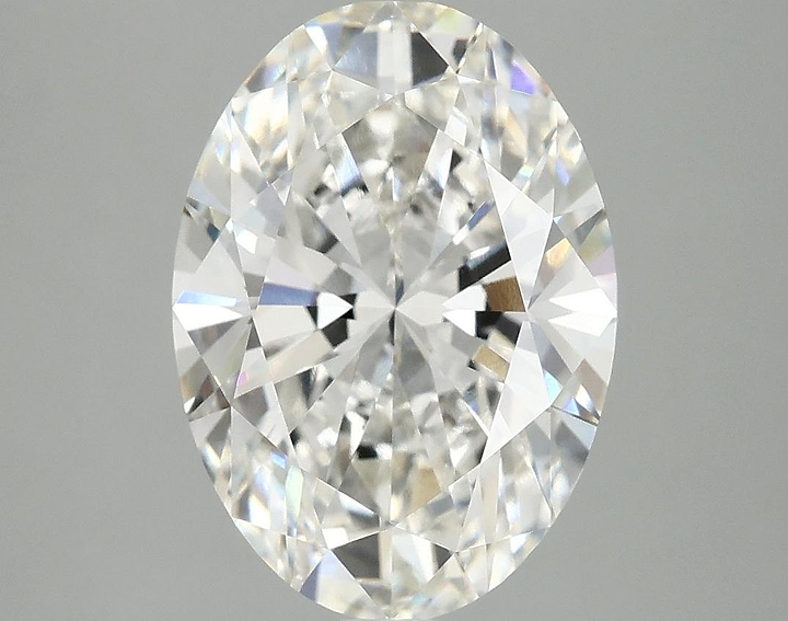 4.05 Carat Oval Shaped Ideal Cut VVS2 IGI Certified Lab Grown Diamond