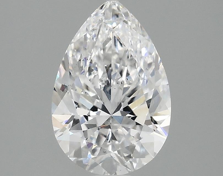 1.55 Carat Pear Shaped Excellent Cut SI1 IGI Certified Lab Grown Diamond