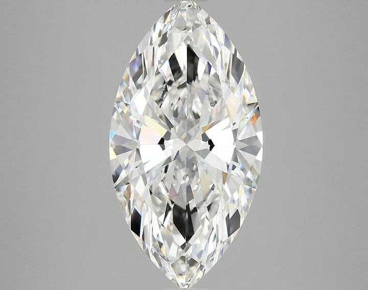 2.91 Carat Marquise Shaped Ideal Cut VVS2 IGI Certified Lab Grown Diamond