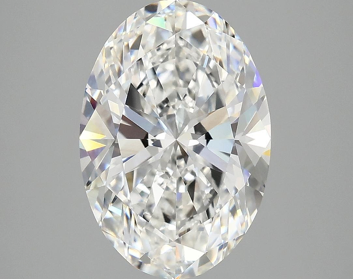 3.97 Carat Oval Shaped Ideal Cut VVS2 IGI Certified Lab Grown Diamond