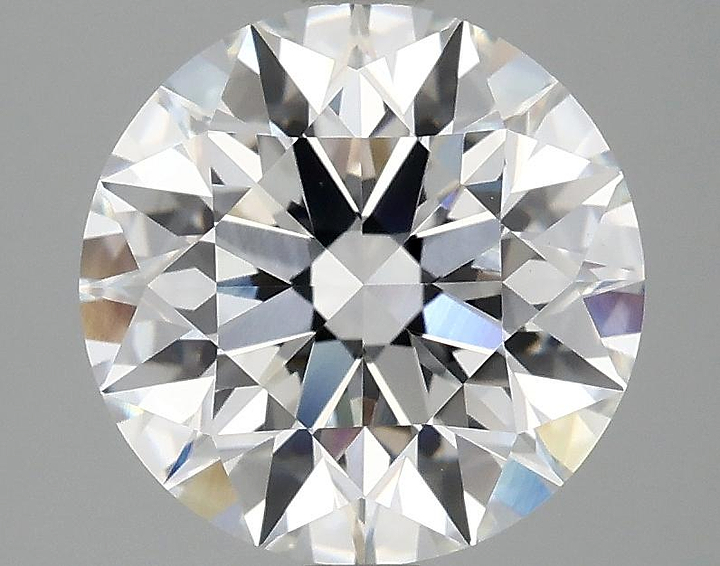 3.09 Carat Round Shaped Excellent Cut VVS2 IGI Certified Lab Grown Diamond