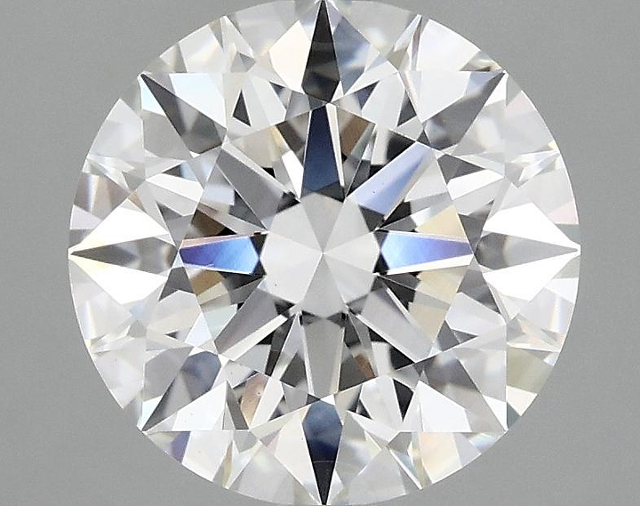 3.08 Carat Round Shaped Ideal Cut VS1 IGI Certified Lab Grown Diamond